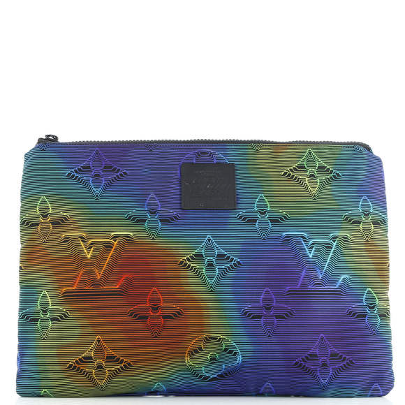 Louis Vuitton  Reversible Pouch Limited Edition 2054 Monogram Textile - Picture 1 of 6